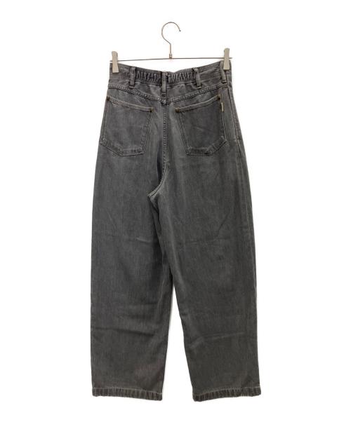 DU JOUR（デュ ジュール）DU JOUR (デュ ジュール) ウォッシャブルジーンズ ブラック サイズ:SIZE 36の古着・服飾アイテム