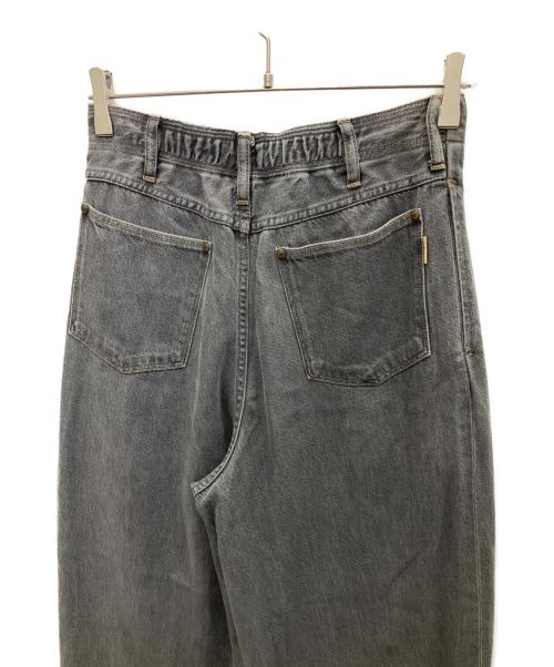 DU JOUR（デュ ジュール）DU JOUR (デュ ジュール) ウォッシャブルジーンズ ブラック サイズ:SIZE 36の古着・服飾アイテム