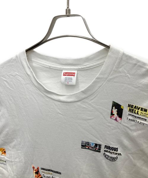 SUPREME（シュプリーム）SUPREME (シュプリーム) 半袖Tシャツ ホワイト サイズ:Lの古着・服飾アイテム