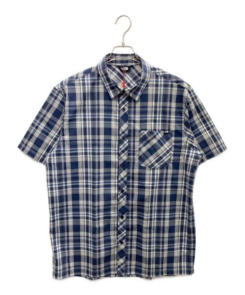 THE NORTH FACE（ザ ノース フェイス）THE NORTH FACE (ザ ノース フェイス) 半袖シャツ ネイビー サイズ:XL 未使用品の古着・服飾アイテム