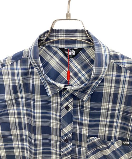 THE NORTH FACE（ザ ノース フェイス）THE NORTH FACE (ザ ノース フェイス) 半袖シャツ ネイビー サイズ:XL 未使用品の古着・服飾アイテム