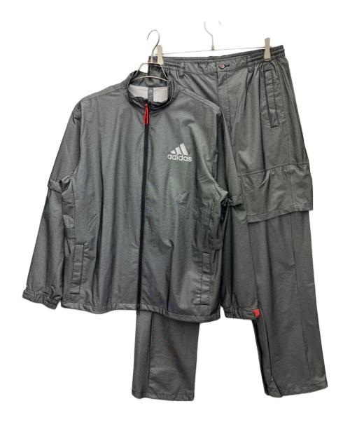 adidas（アディダス）adidas (アディダス) トレーニングウェアセットアップ ブラック サイズ:XLの古着・服飾アイテム