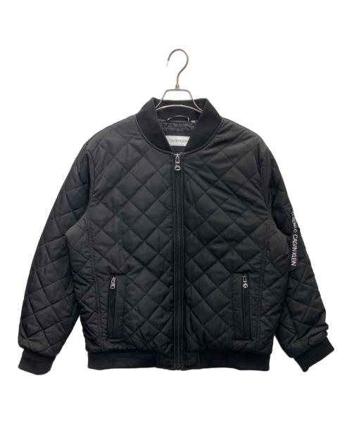 Calvin Klein（カルバンクライン）Calvin Klein (カルバンクライン) キルティングジャケット ブラック サイズ:Lの古着・服飾アイテム