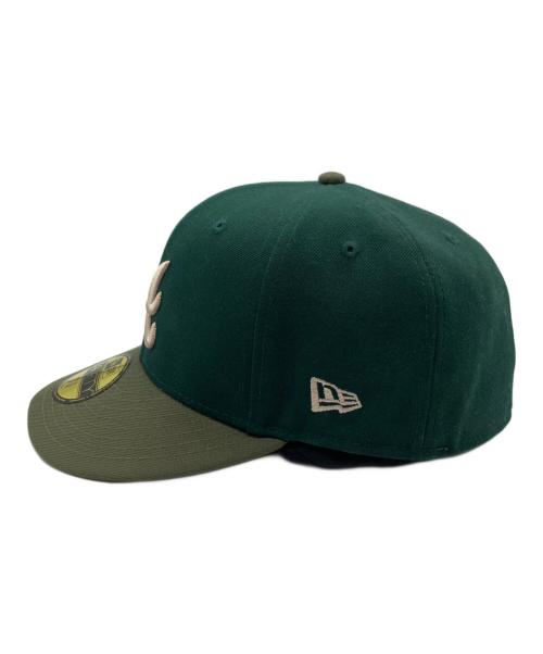 New Era（ニューエラ）New Era (ニューエラ) キャップ グリーン×カーキの古着・服飾アイテム