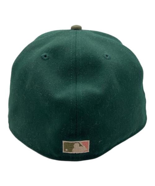 New Era（ニューエラ）New Era (ニューエラ) キャップ グリーン×カーキの古着・服飾アイテム