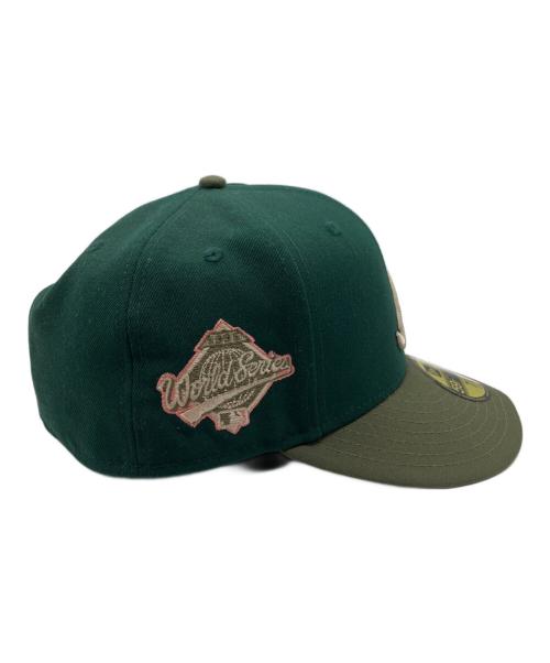 New Era（ニューエラ）New Era (ニューエラ) キャップ グリーン×カーキの古着・服飾アイテム
