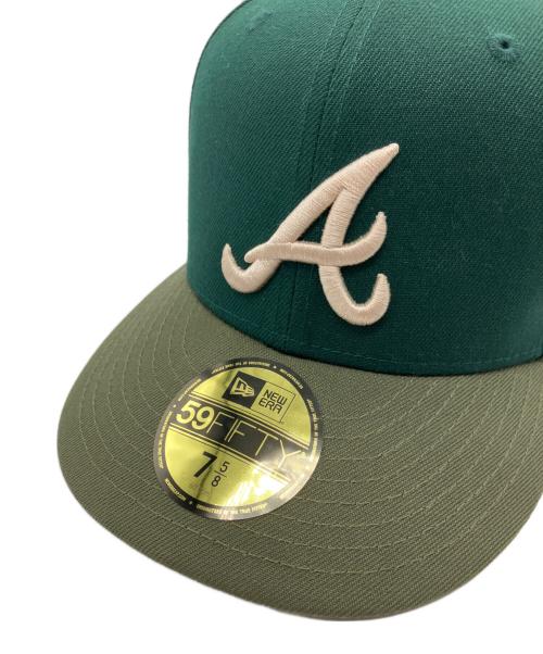 New Era（ニューエラ）New Era (ニューエラ) キャップ グリーン×カーキの古着・服飾アイテム