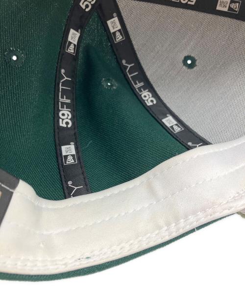 New Era（ニューエラ）New Era (ニューエラ) キャップ グリーン×カーキの古着・服飾アイテム