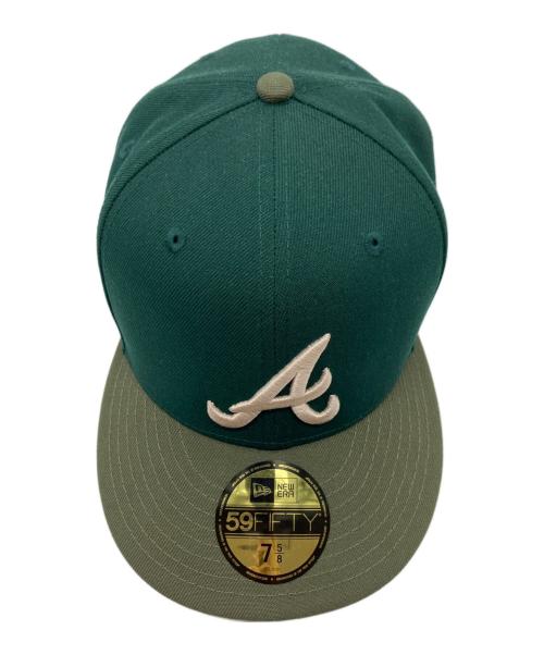 New Era（ニューエラ）New Era (ニューエラ) キャップ グリーン×カーキの古着・服飾アイテム