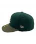 New Era (ニューエラ) キャップ グリーン×カーキ：4000円