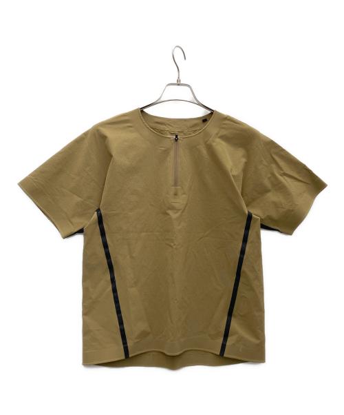 Snow peak（スノーピーク）snow peak (スノーピーク) 半袖カットソー ベージュ サイズ:Sの古着・服飾アイテム