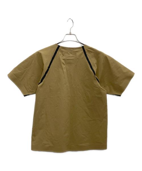 Snow peak（スノーピーク）snow peak (スノーピーク) 半袖カットソー ベージュ サイズ:Sの古着・服飾アイテム