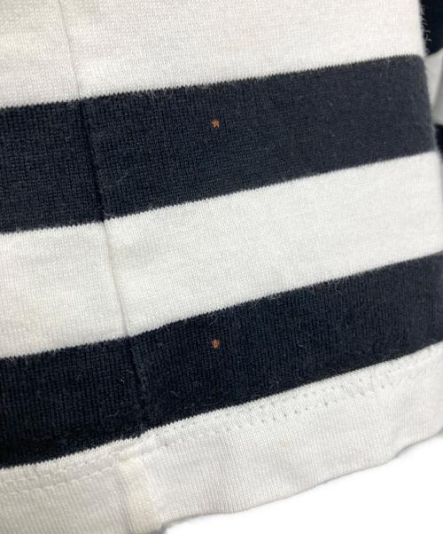 Graphpaper（グラフペーパー）Graphpaper (グラフペーパー) 長袖カットソー ブラック×ホワイト サイズ:SIZE0の古着・服飾アイテム