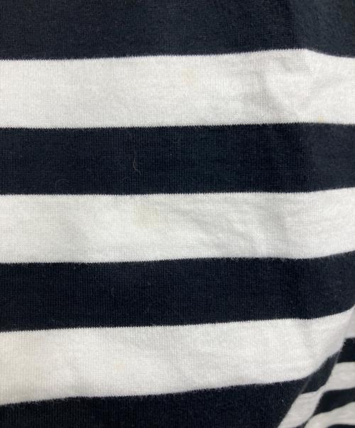 Graphpaper（グラフペーパー）Graphpaper (グラフペーパー) 長袖カットソー ブラック×ホワイト サイズ:SIZE0の古着・服飾アイテム