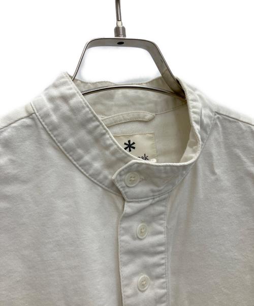 Snow peak（スノーピーク）snow peak (スノーピーク) 長袖シャツ ベージュ サイズ:Sの古着・服飾アイテム