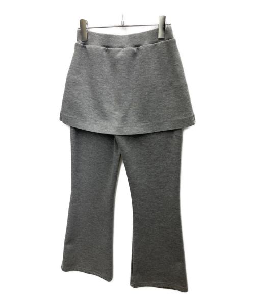 Lily Brown（リリーブラウン）Lily Brown (リリーブラウン) ボンディングセットアップ グレー サイズ:SIZE Freeの古着・服飾アイテム