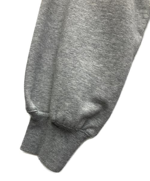 emmi（エミ）emmi (エミ) 布帛ドッキング裏毛セットアップ ライトグレー サイズ:SIZE 0の古着・服飾アイテム