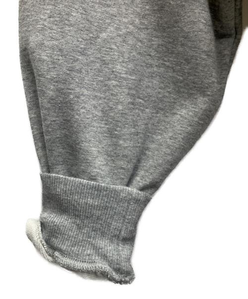 emmi（エミ）emmi (エミ) 布帛ドッキング裏毛セットアップ ライトグレー サイズ:SIZE 0の古着・服飾アイテム