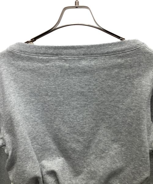 emmi（エミ）emmi (エミ) 布帛ドッキング裏毛セットアップ ライトグレー サイズ:SIZE 0の古着・服飾アイテム