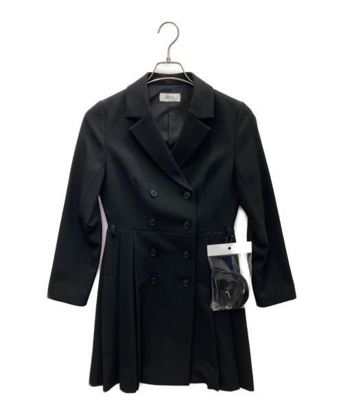 Snidel（スナイデル）Snidel (スナイデル) ジャケットミニワンピース ブラック サイズ:SIZE 0の古着・服飾アイテム