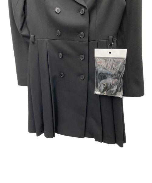 Snidel（スナイデル）Snidel (スナイデル) ジャケットミニワンピース ブラック サイズ:SIZE 0の古着・服飾アイテム