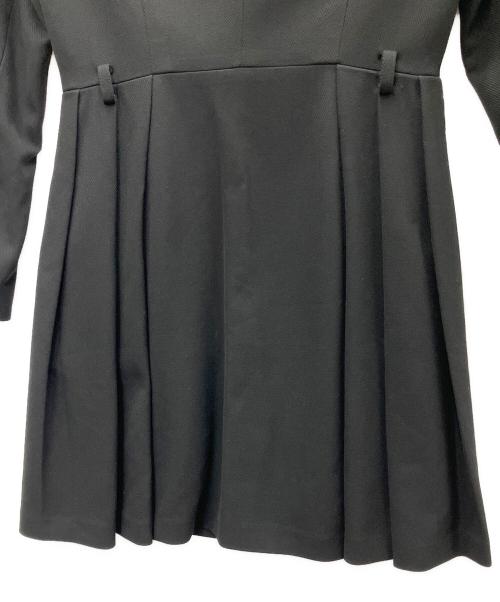 Snidel（スナイデル）Snidel (スナイデル) ジャケットミニワンピース ブラック サイズ:SIZE 0の古着・服飾アイテム