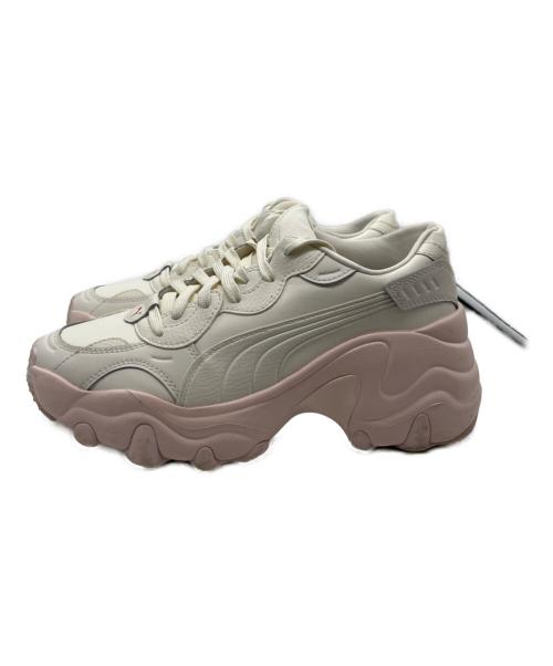 PUMA（プーマ）PUMA (プーマ) パルサー ウェッジ ホワイト サイズ:24.5の古着・服飾アイテム