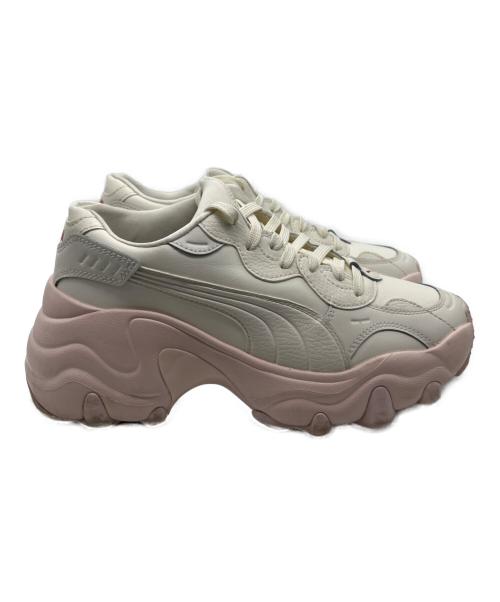 PUMA（プーマ）PUMA (プーマ) パルサー ウェッジ ホワイト サイズ:24.5の古着・服飾アイテム