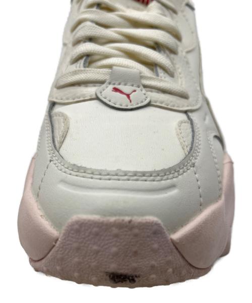 PUMA（プーマ）PUMA (プーマ) パルサー ウェッジ ホワイト サイズ:24.5の古着・服飾アイテム