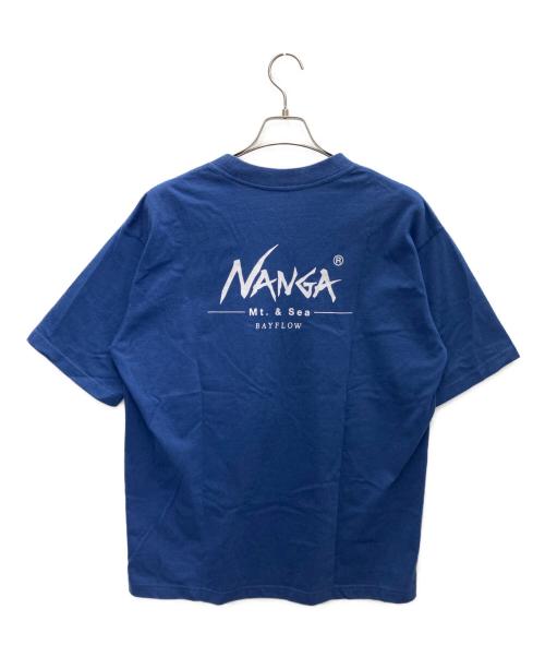 NANGA（ナンガ）NANGA (ナンガ) BAYFLOW (ベイフロー) 半袖カットソー ネイビー サイズ:SIZE 3の古着・服飾アイテム