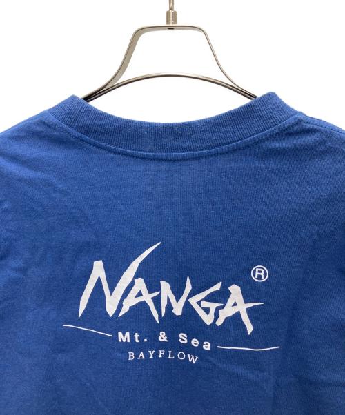 NANGA（ナンガ）NANGA (ナンガ) BAYFLOW (ベイフロー) 半袖カットソー ネイビー サイズ:SIZE 3の古着・服飾アイテム