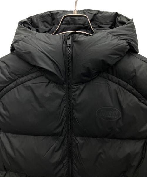 DIESEL（ディーゼル）DIESEL (ディーゼル) 中綿ベスト ブラック サイズ:Mの古着・服飾アイテム