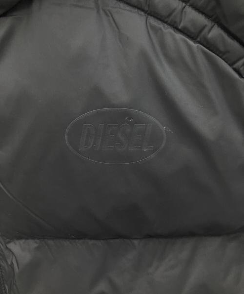 DIESEL（ディーゼル）DIESEL (ディーゼル) 中綿ベスト ブラック サイズ:Mの古着・服飾アイテム