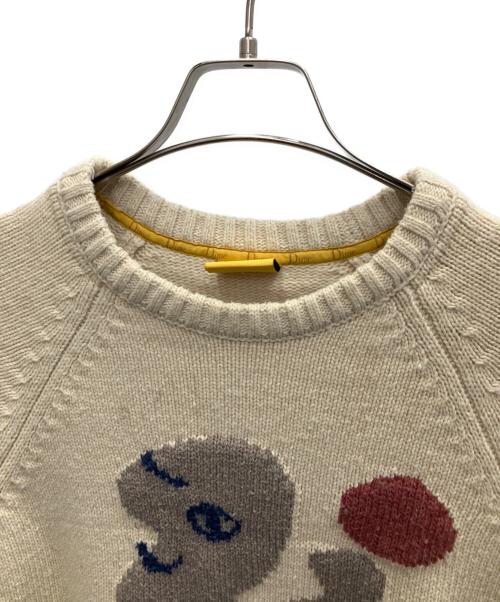 Dime（ダイム）Dime (ダイム) 厚手ニット ベージュ サイズ:Lの古着・服飾アイテム