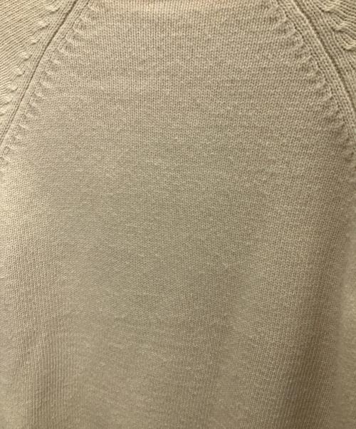 Dime（ダイム）Dime (ダイム) 厚手ニット ベージュ サイズ:Lの古着・服飾アイテム