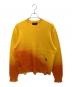 Dime（ダイム）の古着「Cat Knit」｜イエロー×レッド