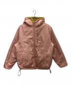 SUPREMEシュプリーム）の古着「リバーシブルジャケット」｜ピンク×ライトグリーン