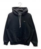 NIKEナイキ）の古着「SOLO SWSH FLC PO HDY」｜ブラック