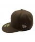New Era (ニューエラ) キャップ ブラウン：4000円