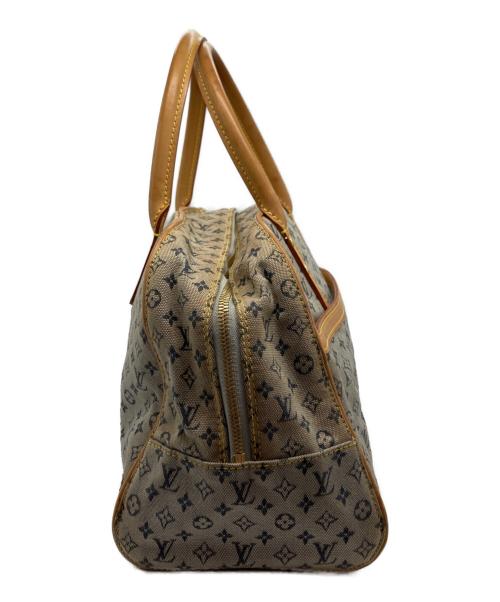 LOUIS VUITTON（ルイ ヴィトン）LOUIS VUITTON (ルイ ヴィトン) ミニボストンバッグ グレー×ベージュの古着・服飾アイテム