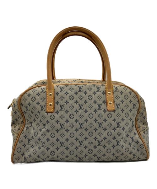 LOUIS VUITTON（ルイ ヴィトン）LOUIS VUITTON (ルイ ヴィトン) ミニボストンバッグ グレー×ベージュの古着・服飾アイテム