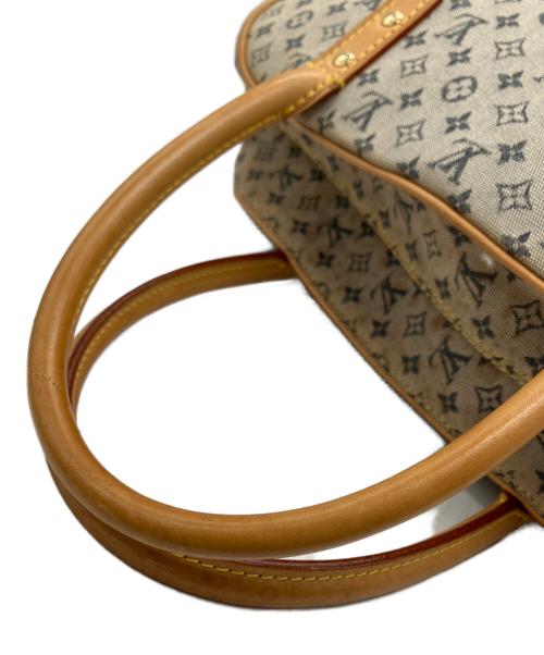 LOUIS VUITTON（ルイ ヴィトン）LOUIS VUITTON (ルイ ヴィトン) ミニボストンバッグ グレー×ベージュの古着・服飾アイテム