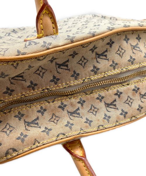 LOUIS VUITTON（ルイ ヴィトン）LOUIS VUITTON (ルイ ヴィトン) ミニボストンバッグ グレー×ベージュの古着・服飾アイテム