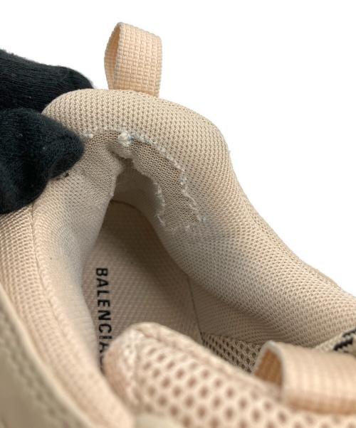 BALENCIAGA（バレンシアガ）BALENCIAGA (バレンシアガ) Triple S Clear Sole ベージュ サイズ:24.5の古着・服飾アイテム