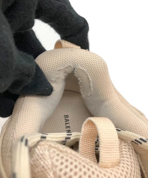 BALENCIAGA（バレンシアガ）BALENCIAGA (バレンシアガ) Triple S Clear Sole ベージュ サイズ:24.5の古着・服飾アイテム