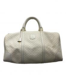 CELINE（セリーヌ）の古着「ボストンバッグ」｜ホワイト