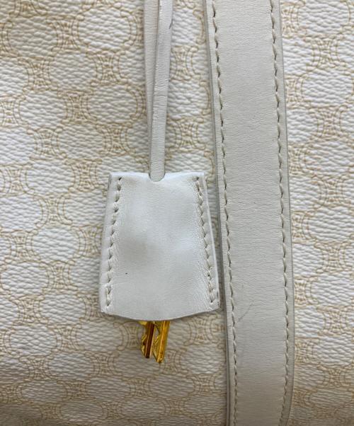 CELINE（セリーヌ）CELINE (セリーヌ) ボストンバッグ ホワイトの古着・服飾アイテム