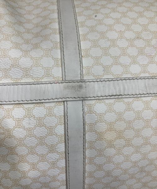 CELINE（セリーヌ）CELINE (セリーヌ) ボストンバッグ ホワイトの古着・服飾アイテム