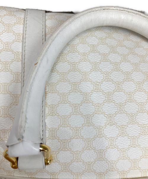 CELINE（セリーヌ）CELINE (セリーヌ) ボストンバッグ ホワイトの古着・服飾アイテム