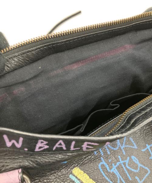 BALENCIAGA（バレンシアガ）BALENCIAGA (バレンシアガ) 2WAYショルダーバッグ ブラックの古着・服飾アイテム